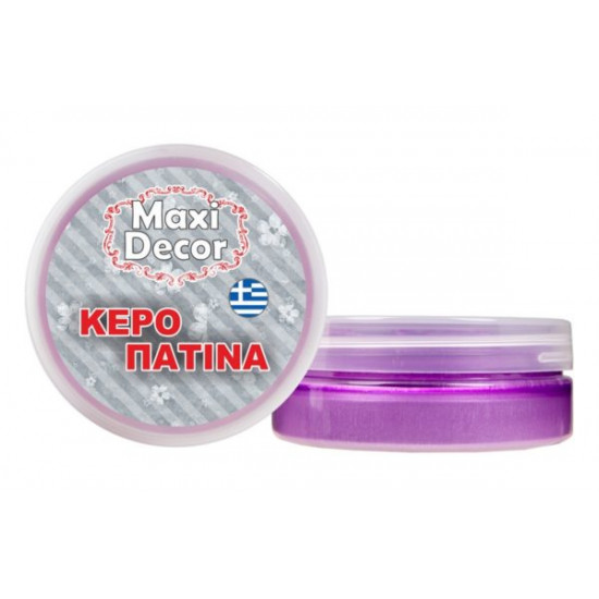 Κεροπατίνα Μώβ  ME-117 50 ml MAXI DECOR