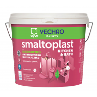 SMALTOPLAST KITCHEN and BATH 3L  (Αντιμυκητιακο ματ πλαστικο οικολογικο χρωμα εσωτερικης χρησης)  