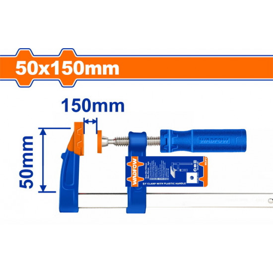 WADFOW ΣΦΙΓΚΤΗΡΑΣ ΜΑΡΑΓΚΩΝ 50 Χ 150mm (WCP2151)